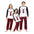 USBD Family Matching Pajama Sets Kids Matching PJ Set Plaid Design