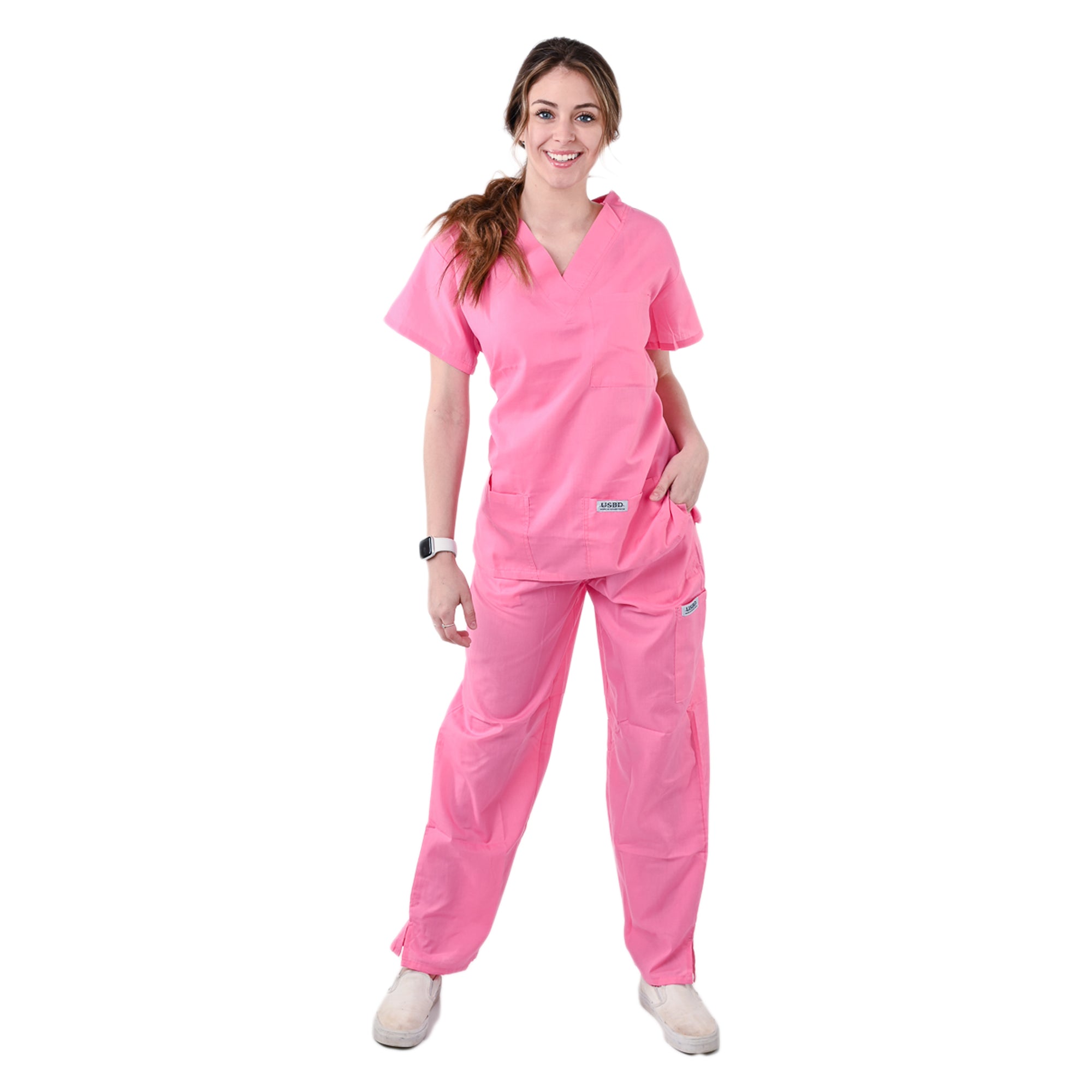 USBD Premium Medical Scrubs sets for Women Pants & Tops Hospital nursing Scrubs