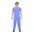 USBD Premium Medical Scrubs Sets for Men Hospital Uniform Dress V-Neck Shirt & Drawstring Pant Set
