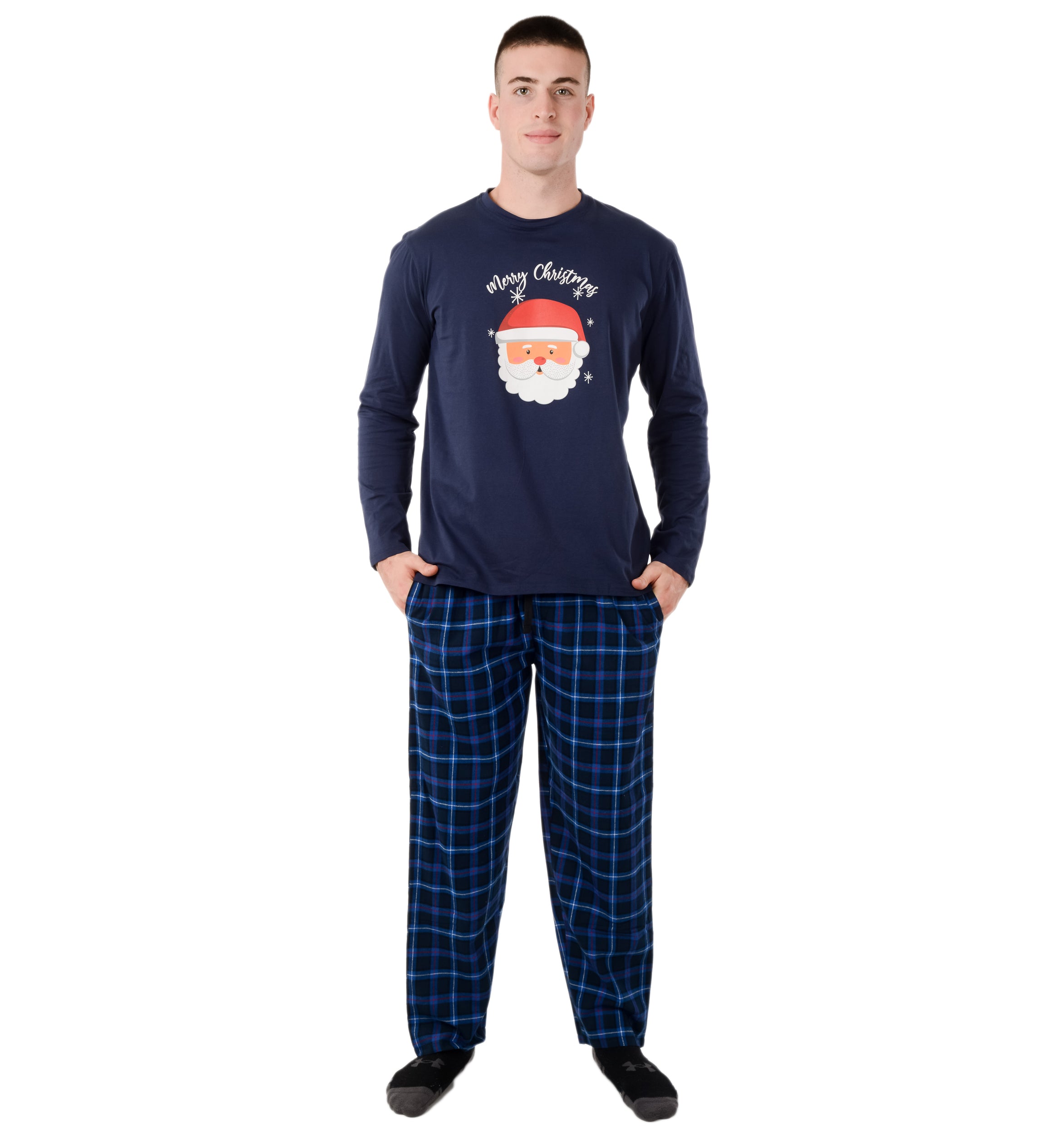 Christmas Family Matching Pajama Sets Premium Buffalo Plaid Couple Pj